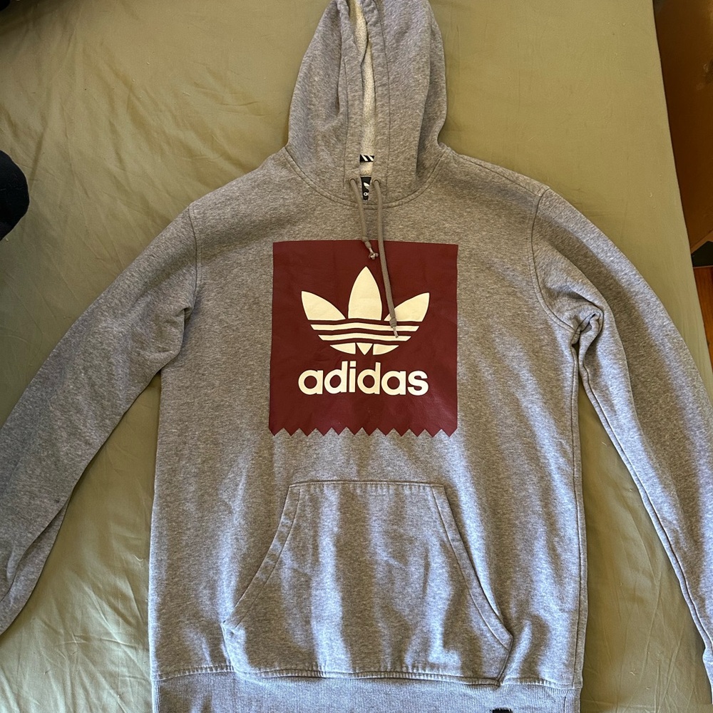 Adidas Gray Hoodie Sweater